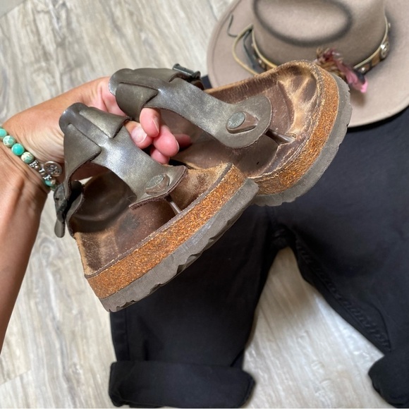 Comfy Birkenstock BETULA rustic GIZETH leather collection summer ready - Picture 4 of 10